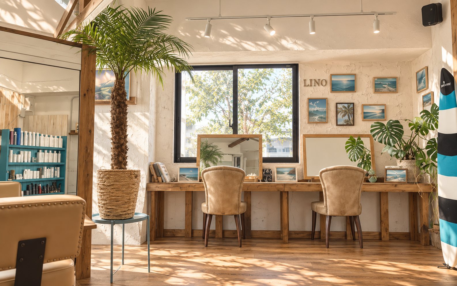 Hair resort LINO 店内